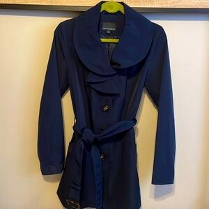 Cynthia Rowley Navy Blue Light Weight Coat